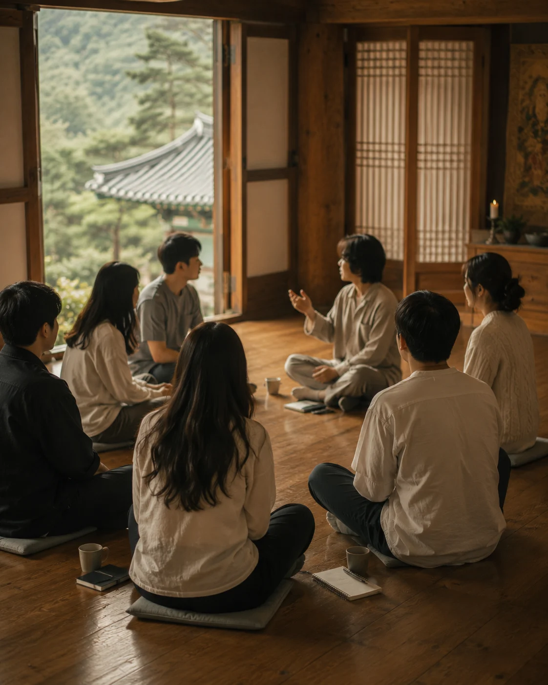 사찰에서 함께하는 청년 프로그램